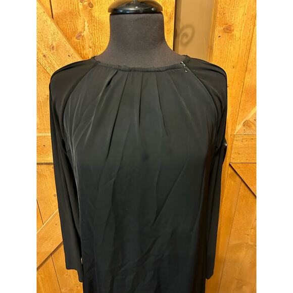 Women's Size 2 Middle Easter Dress Abaya Black GUC Palestinian - Picture 1 of 6